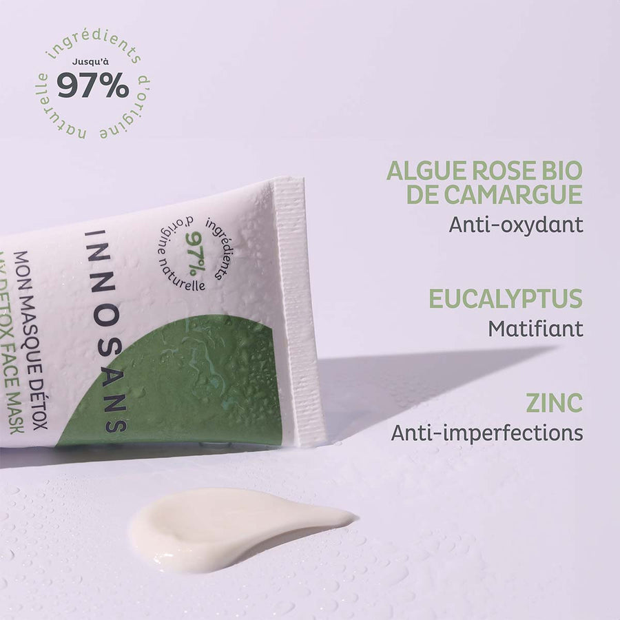 Masque Visage Crème L'Erbolario Algue Detox - 50 Ml, Neuf, Fabriqué En Italie